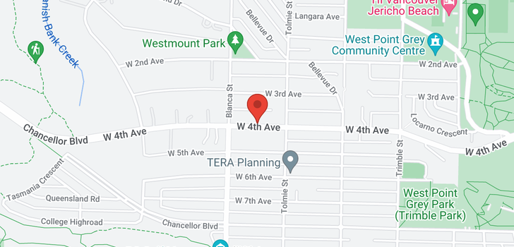 map of 4659 W 4TH AVENUE